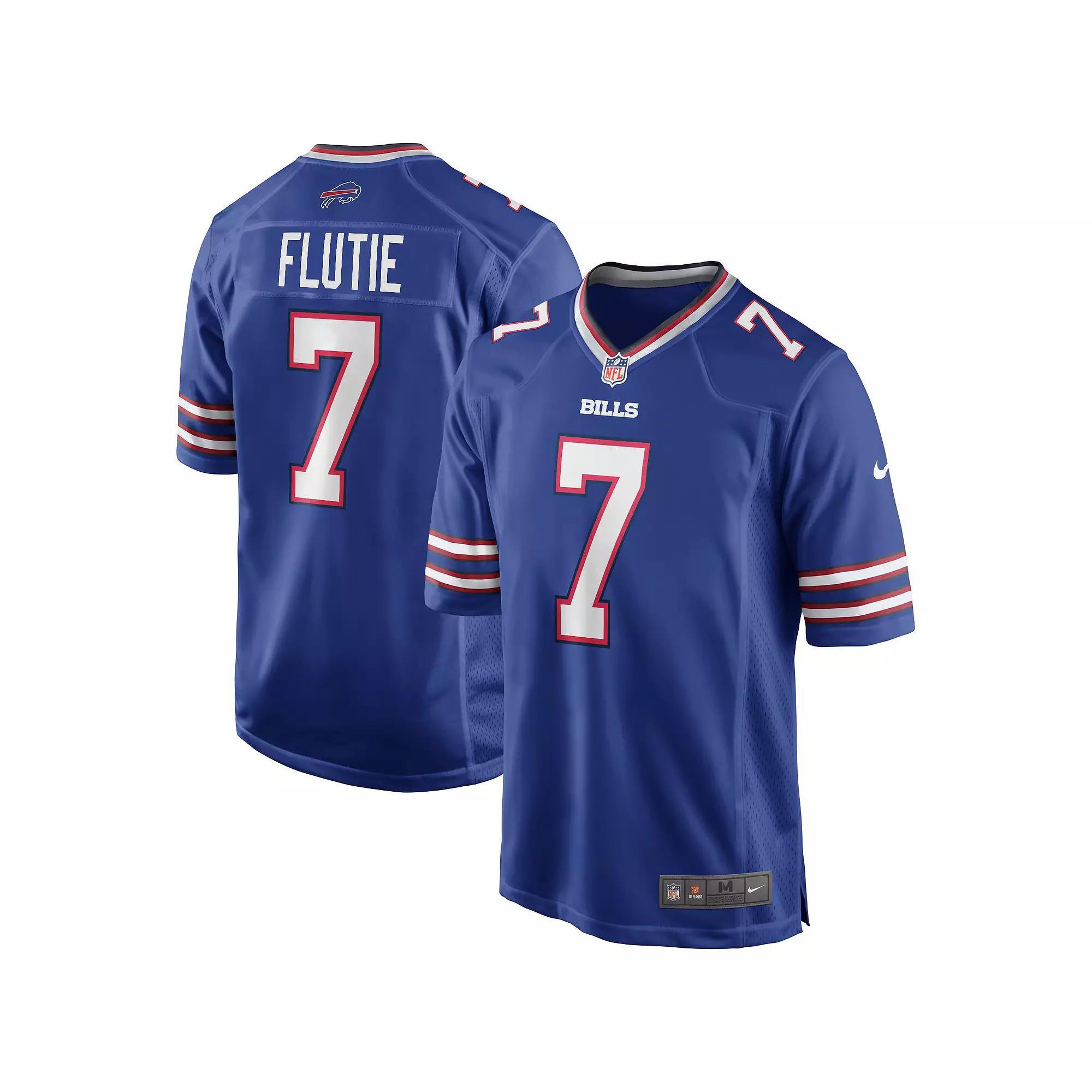 Men's Nike Doug Flutie Royal Buffalo Bills Game Retired Player Jersey, Size: Small, Blue Product Image