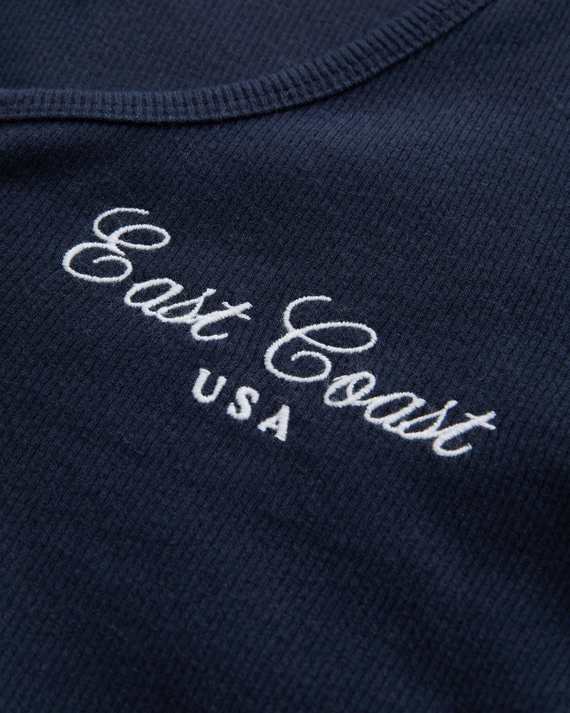 Ribbed East Coast Graphic Henley Product Image