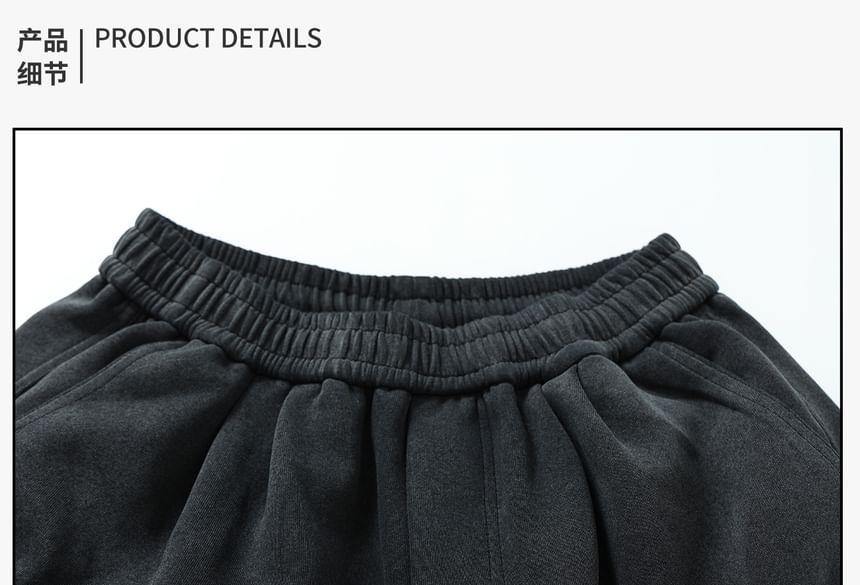 Washed Cargo Jorts Product Image