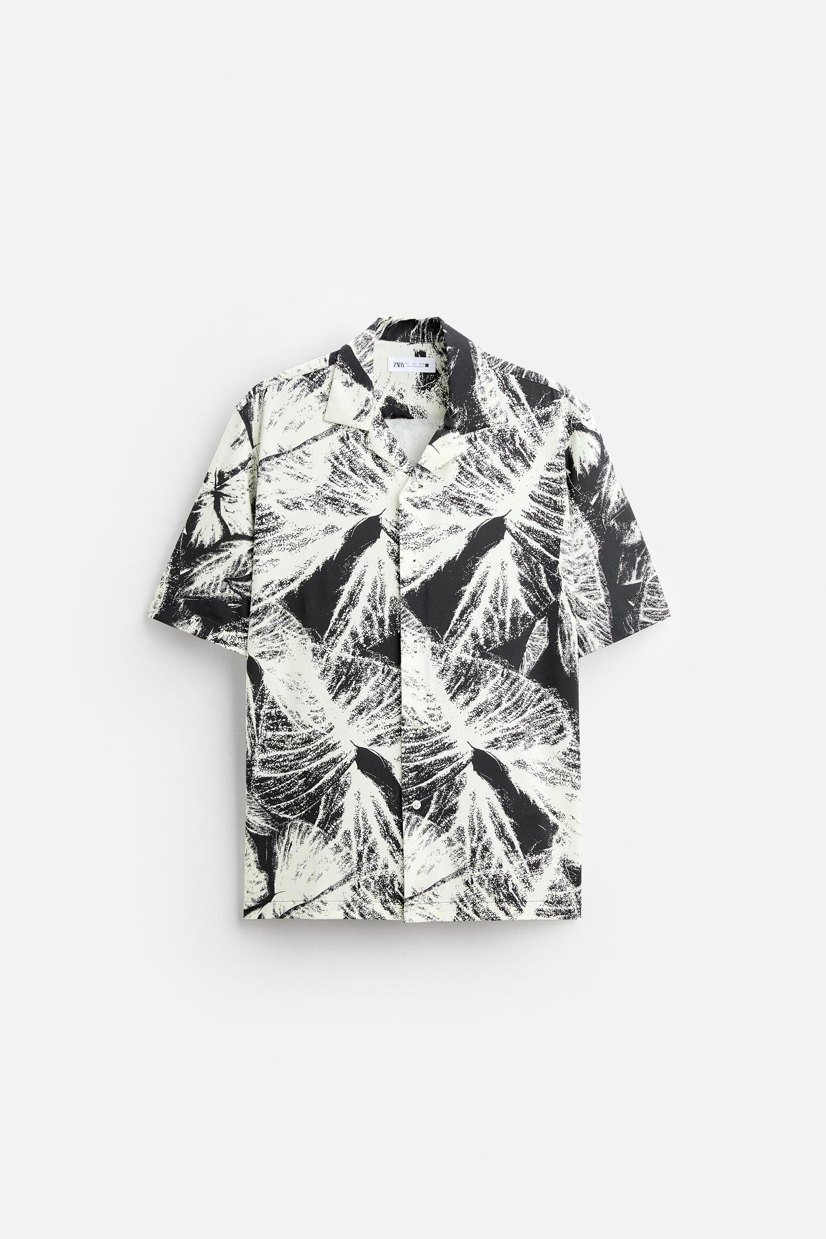 PRINTED STRETCH SHIRT Product Image
