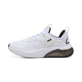 PUMA Cell Thrill Men's Running Shoes in White/Black Product Image
