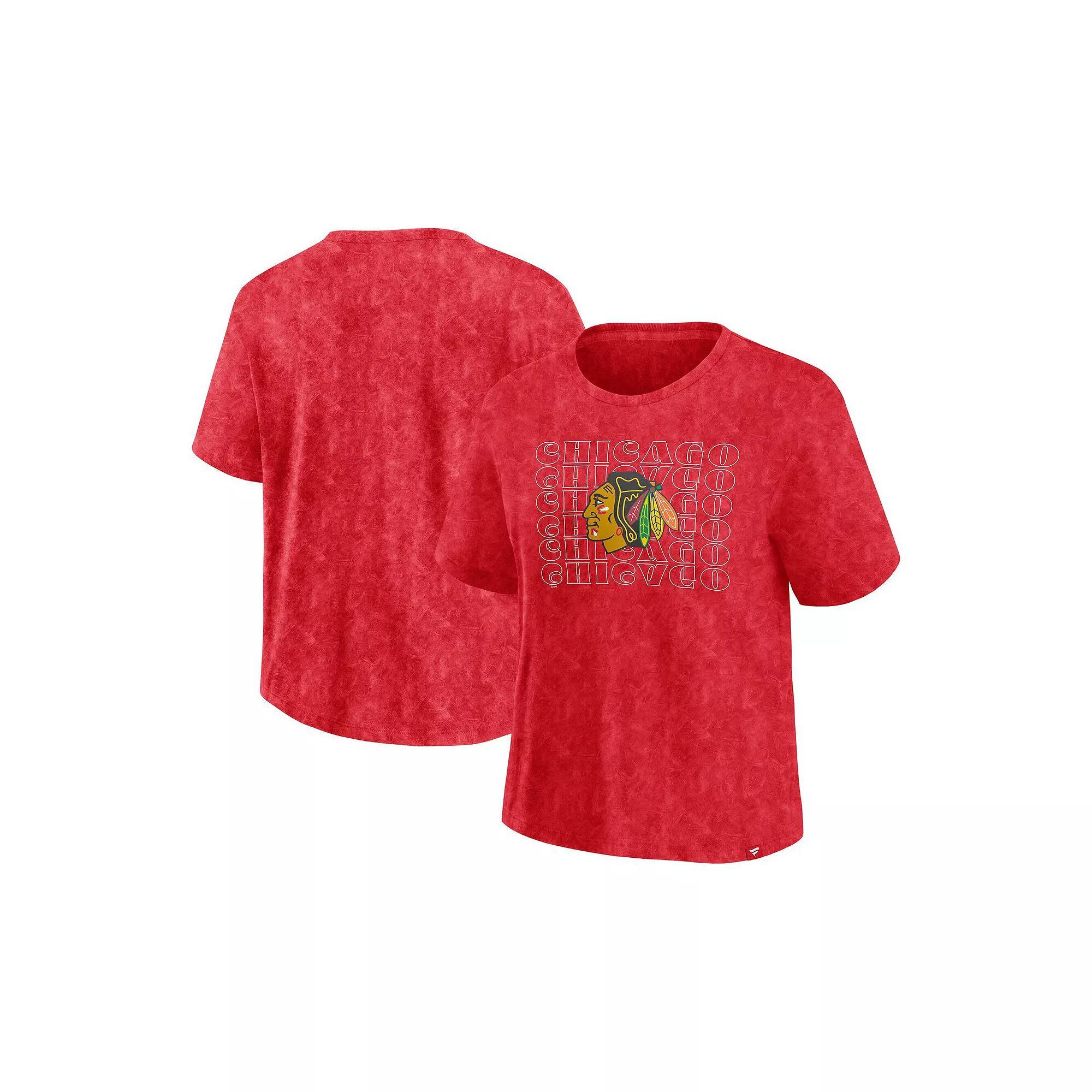 Women's Fanatics  Black Vegas Golden Knights Faded Wash T-Shirt, Size: Small, Lvk Black Product Image