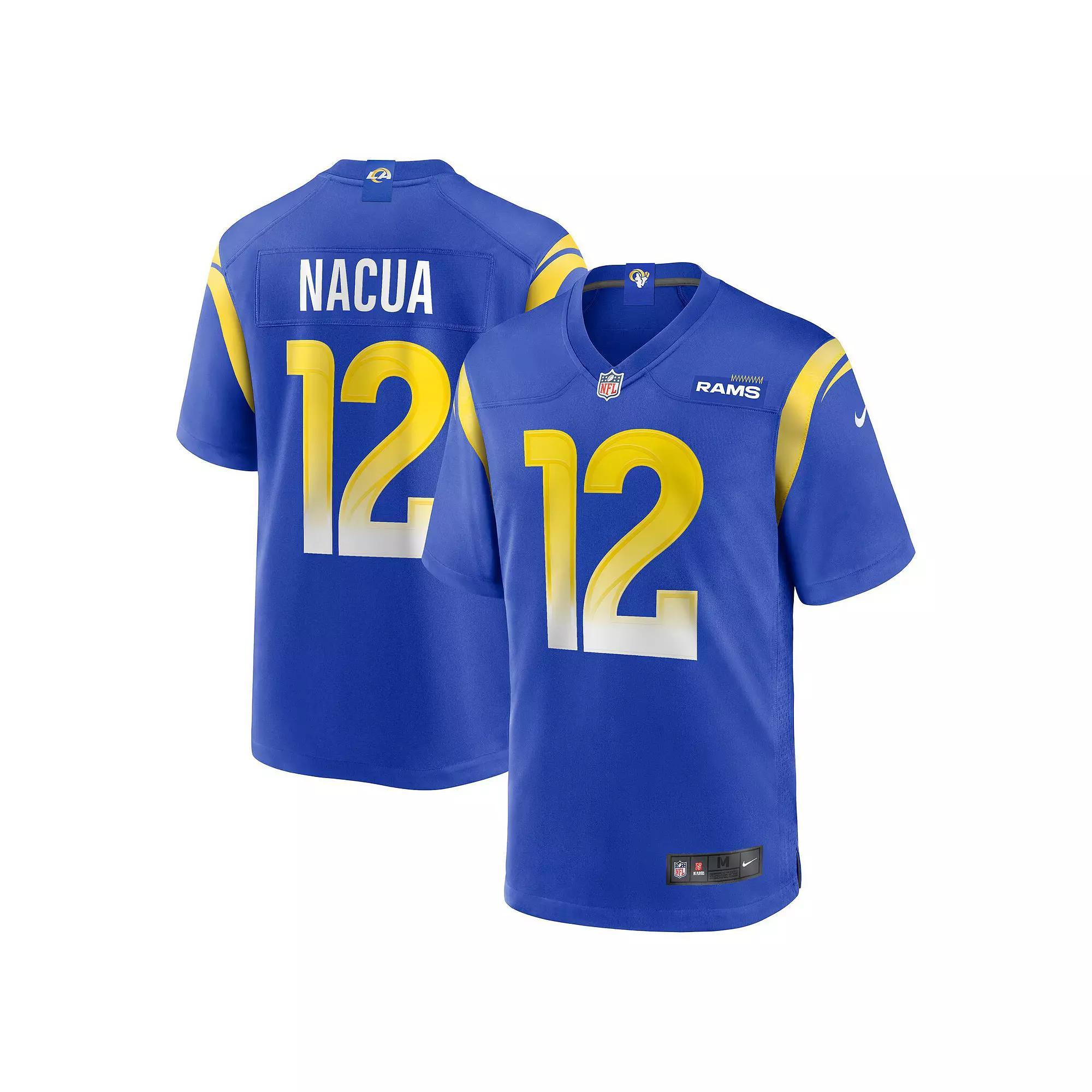Men's Nike Khalil Mack Powder Blue Los Angeles Chargers Game Jersey, Size: Small, Light Product Image