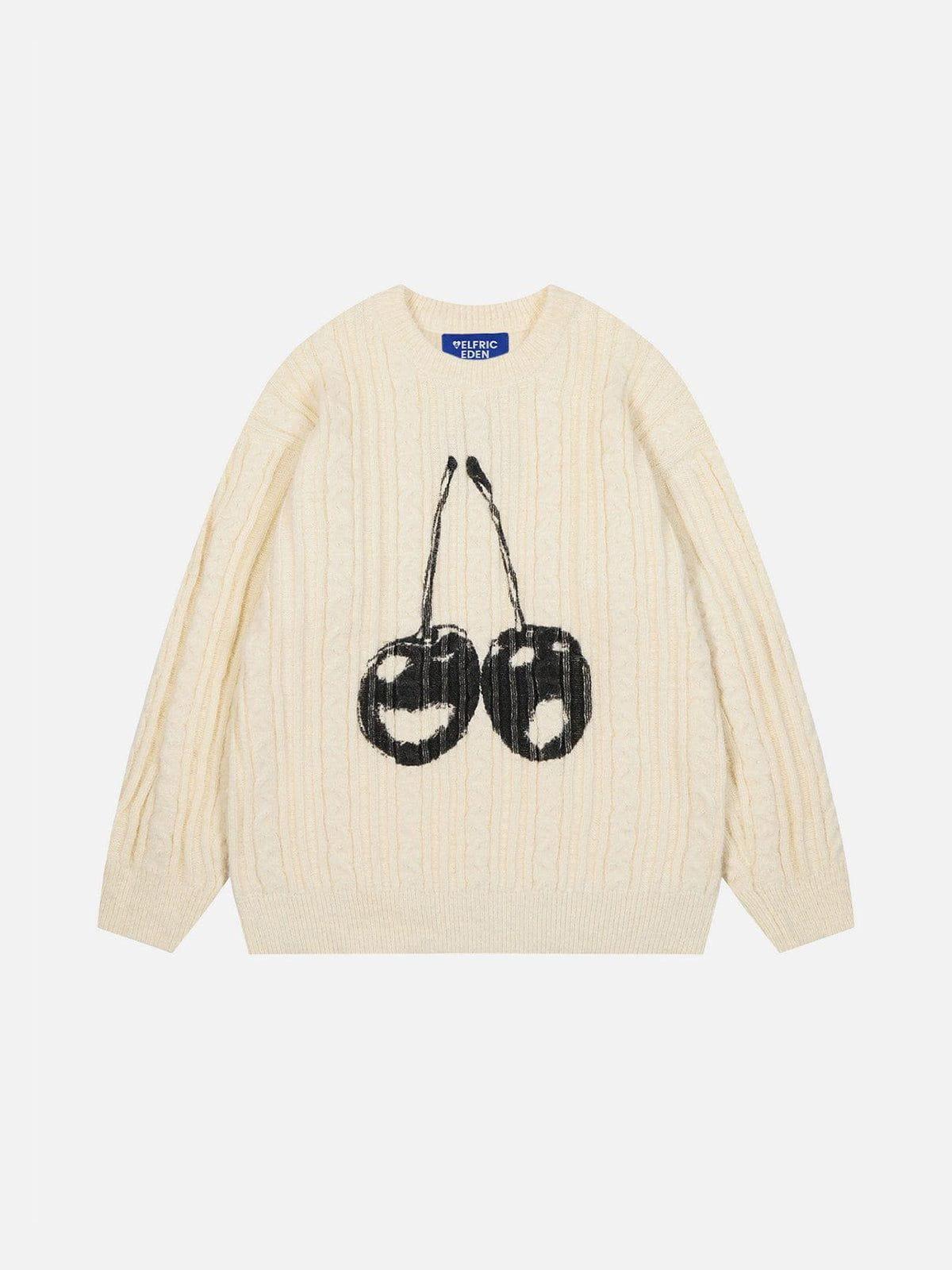 Aelfric Eden Cherry Graphic Sweater Product Image