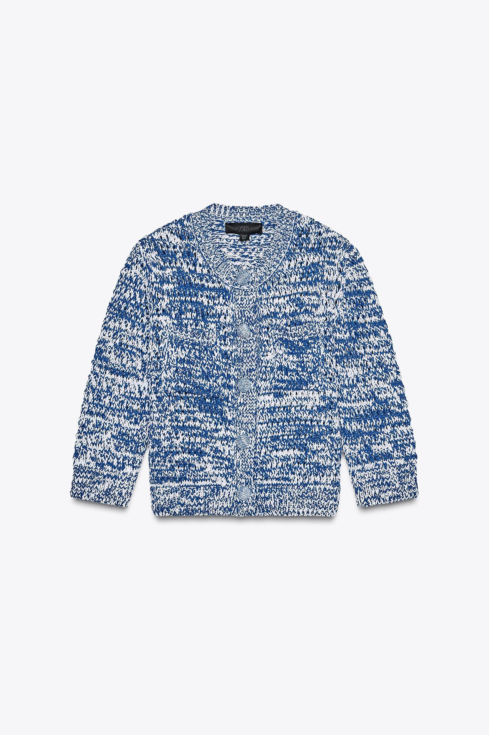 CARDIGAN WITH THREE-QUARTER SLEEVES Product Image