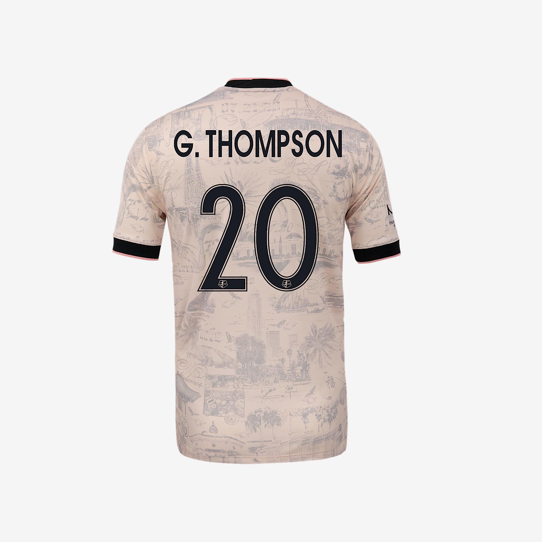 Giselle Thompson Angel City FC 2025 Stadium Away Nike Men's Dri-FIT NWSL Replica Jersey Product Image