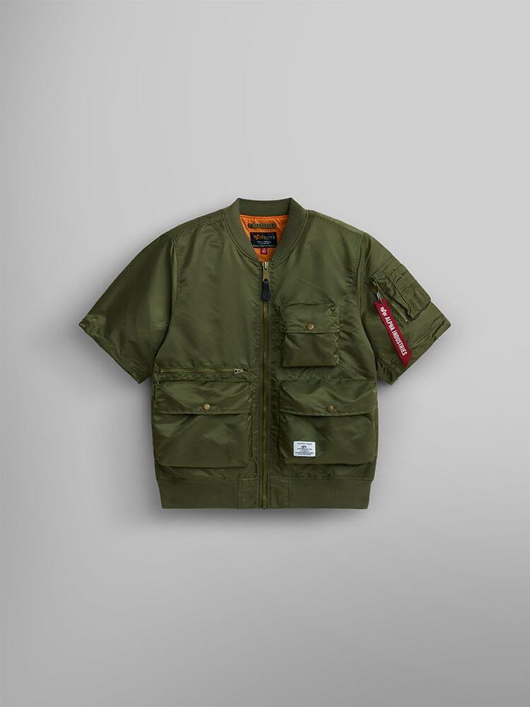 WOMEN'S L-2B SHORT SLEEVE BOMBER JACKET Female Product Image