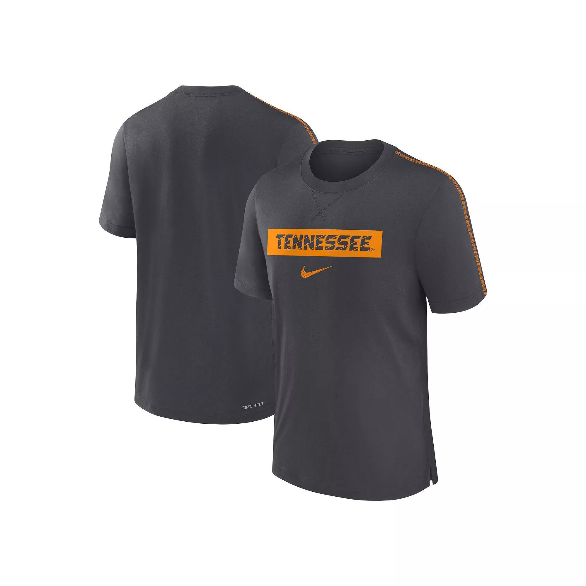 Men's Nike Black Ohio State Buckeyes 2024/25 Sideline Player Performance Tri-Blend T-Shirt, Size: XL Product Image