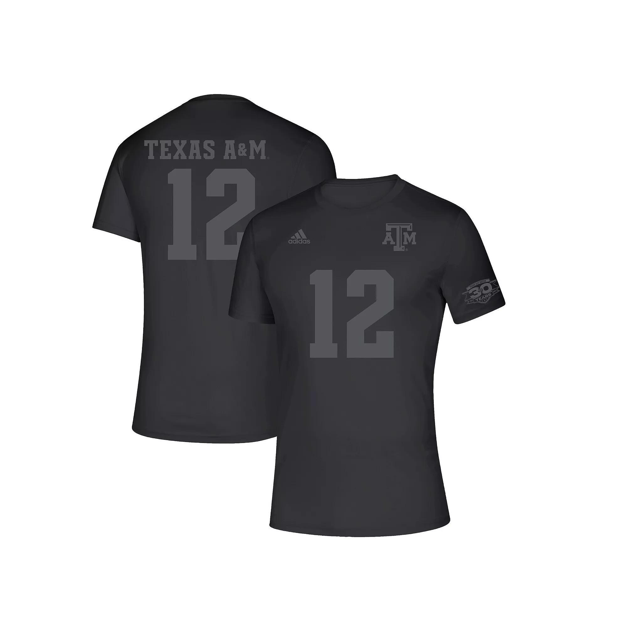 Unisex adidas Black Texas A&M Aggies Soccer 30th Anniversary T-Shirt, Men's, Size: XL Product Image