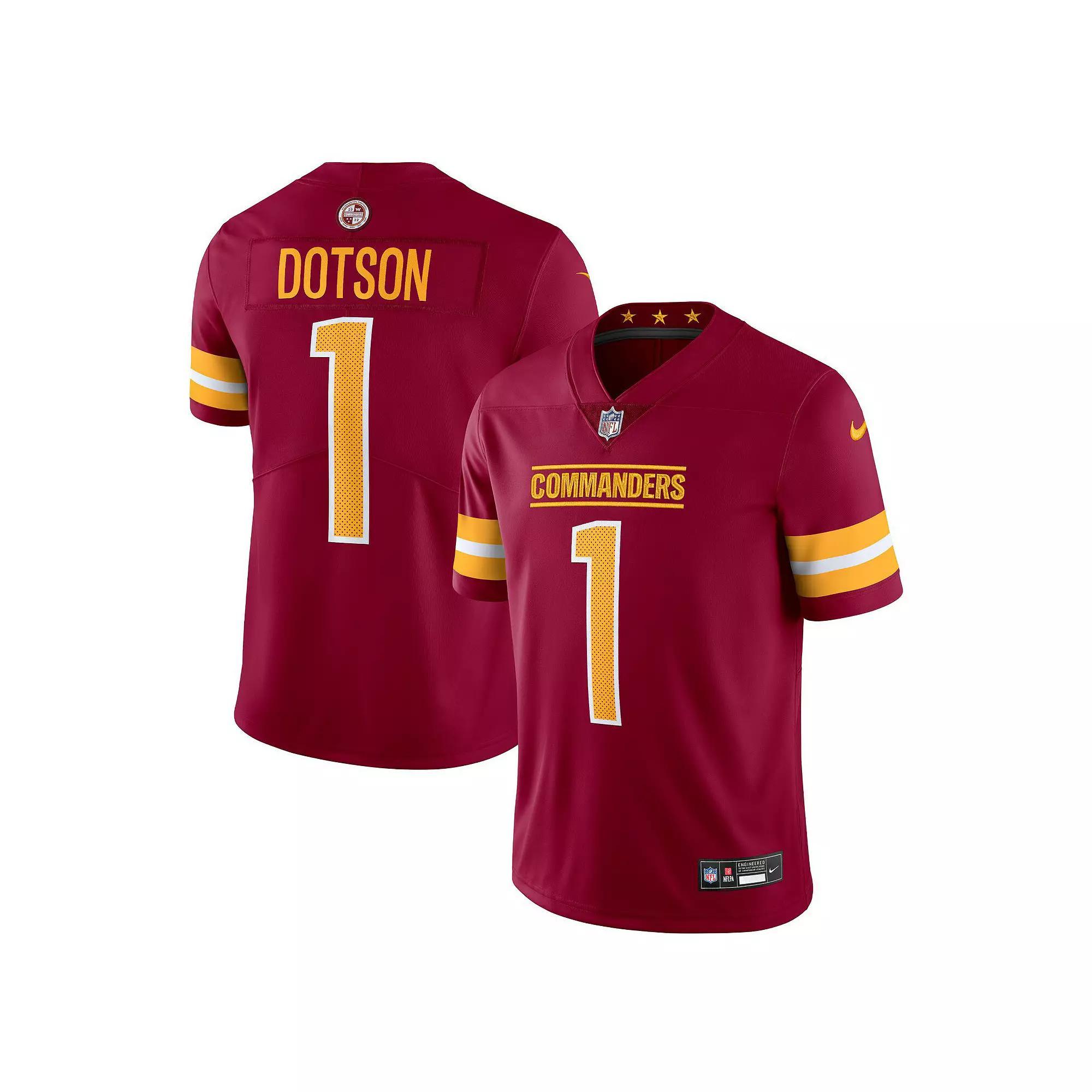 Men's Nike Jahan Dotson Burgundy Washington Commanders  Vapor Untouchable Limited Jersey, Size: 2XL, Wft Med Re Product Image