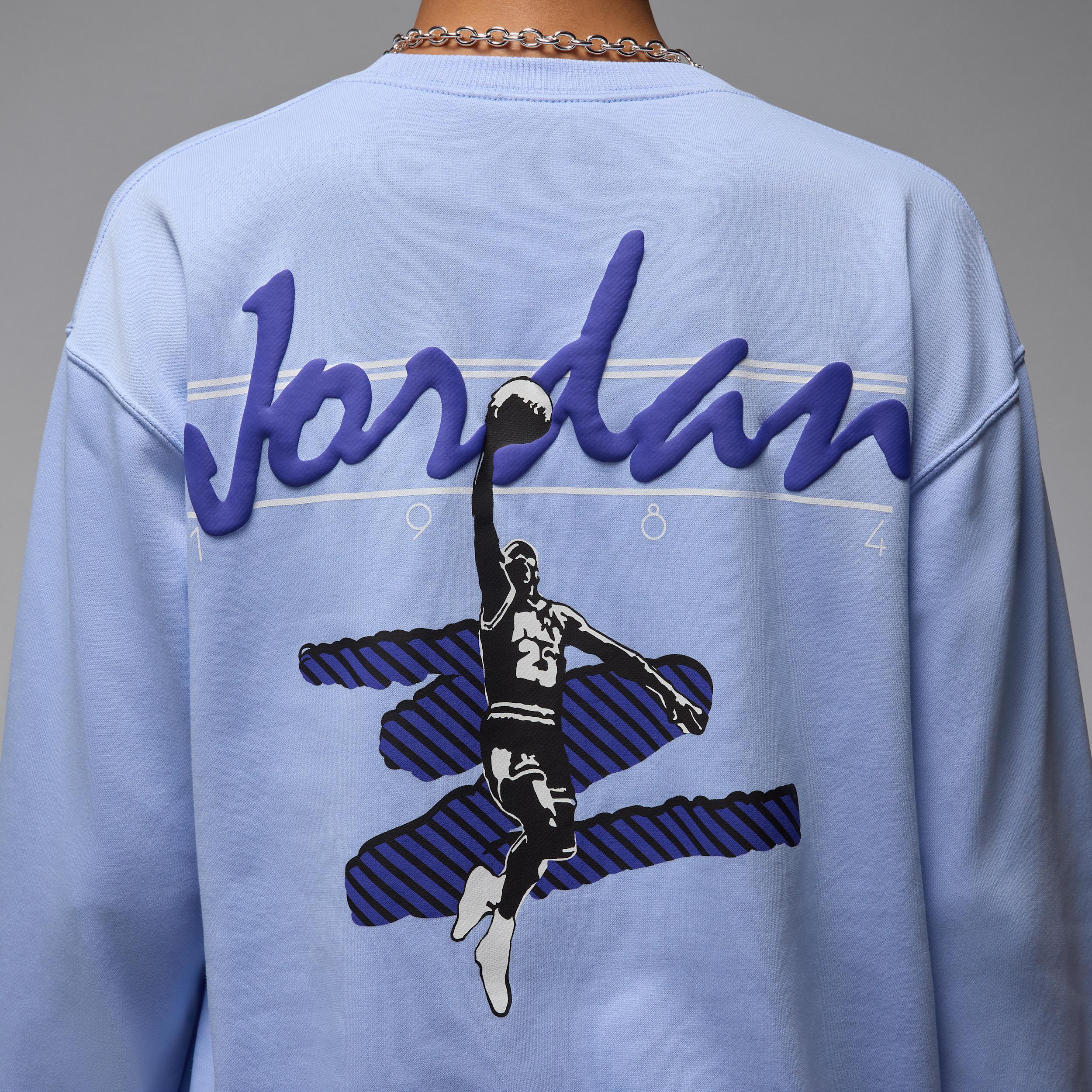 Women's Jordan Brooklyn Fleece Crew-Neck Sweatshirt Product Image