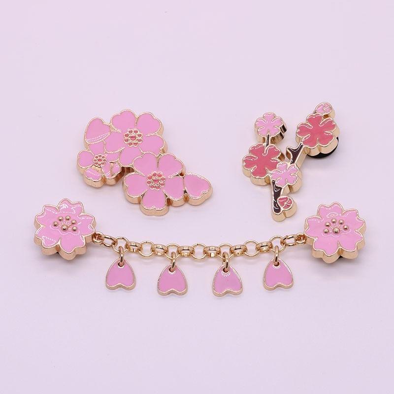 Floral Clog Shoe Charm / Set Product Image
