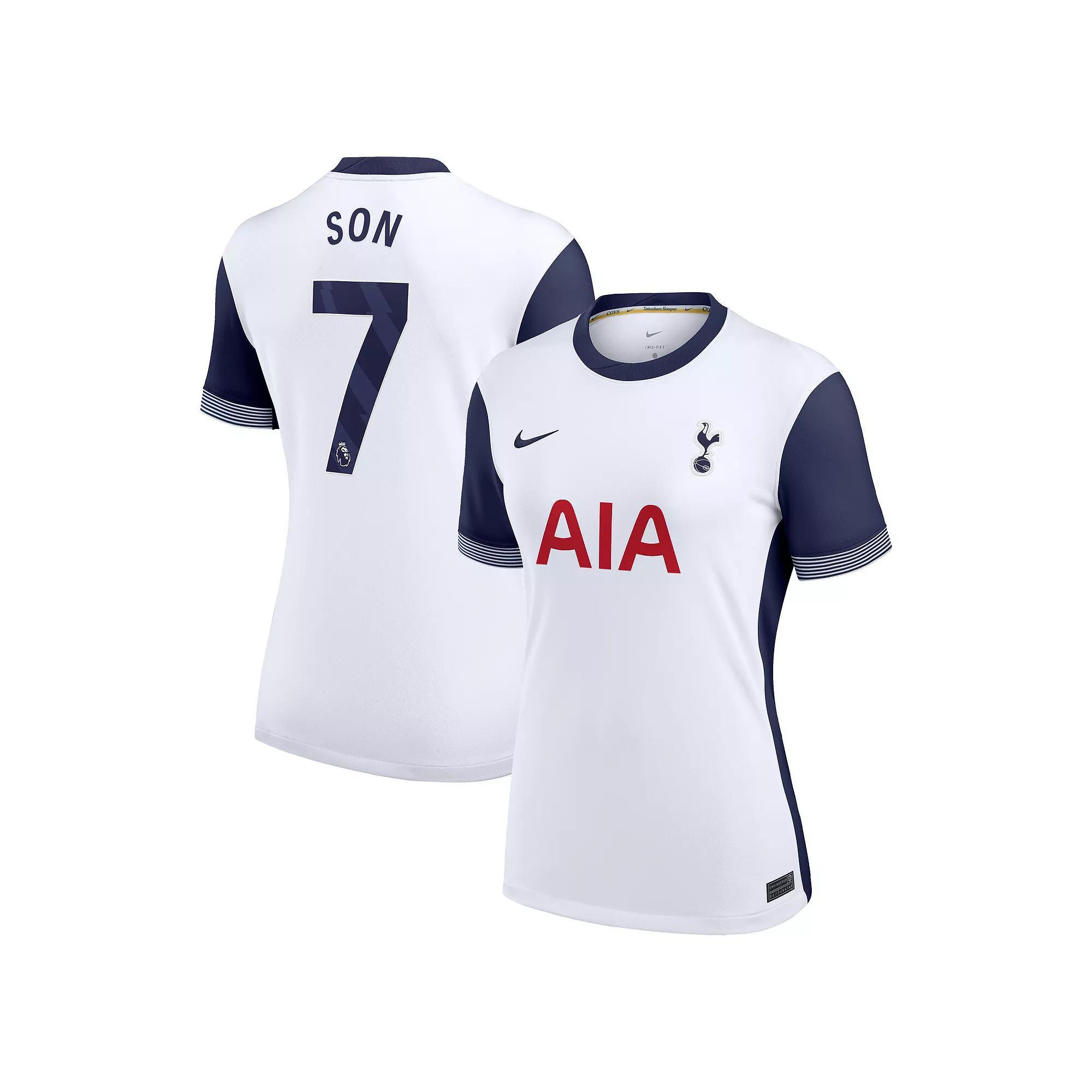 Women's Nike Son Heung-Min White Tottenham Hotspur 2024/25 Home Replica Player Jersey, Size: Small, Tot White Product Image