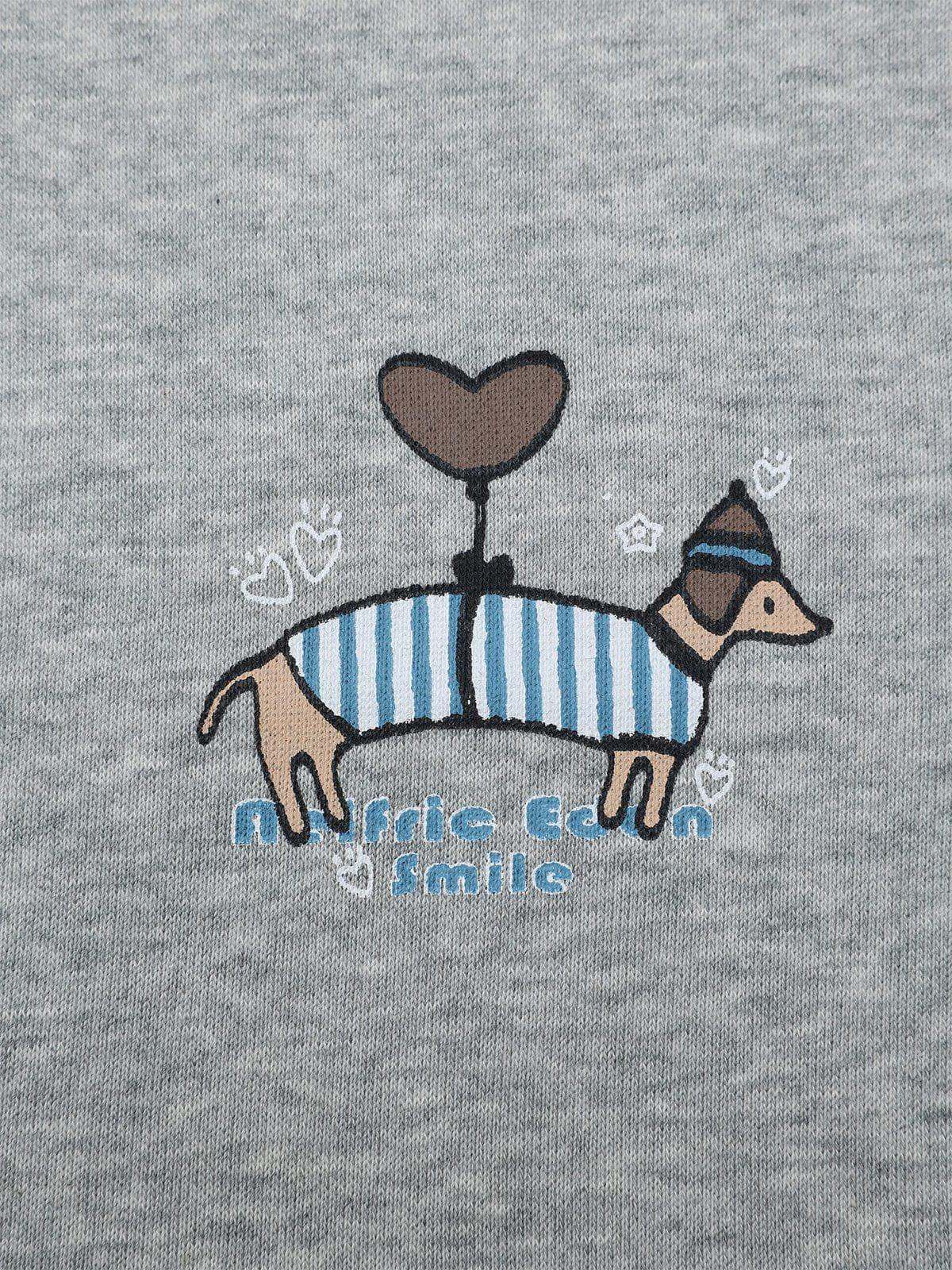 Aelfric Eden Full Print Heart Dog Hoodie Product Image
