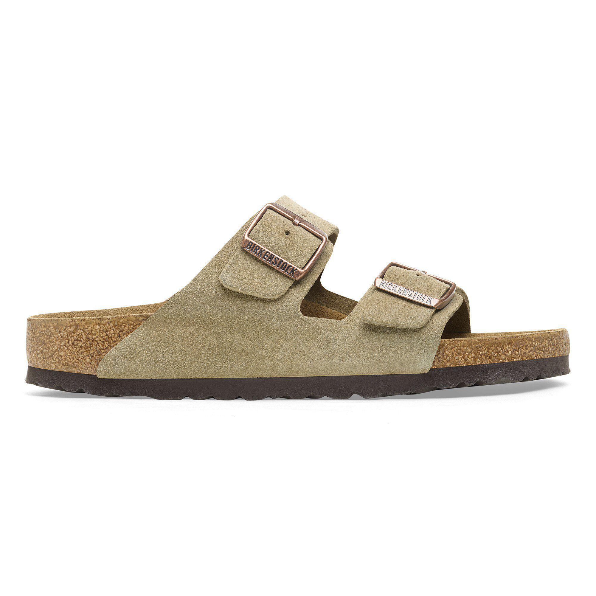 Arizona Suede Leather Taupe Product Image