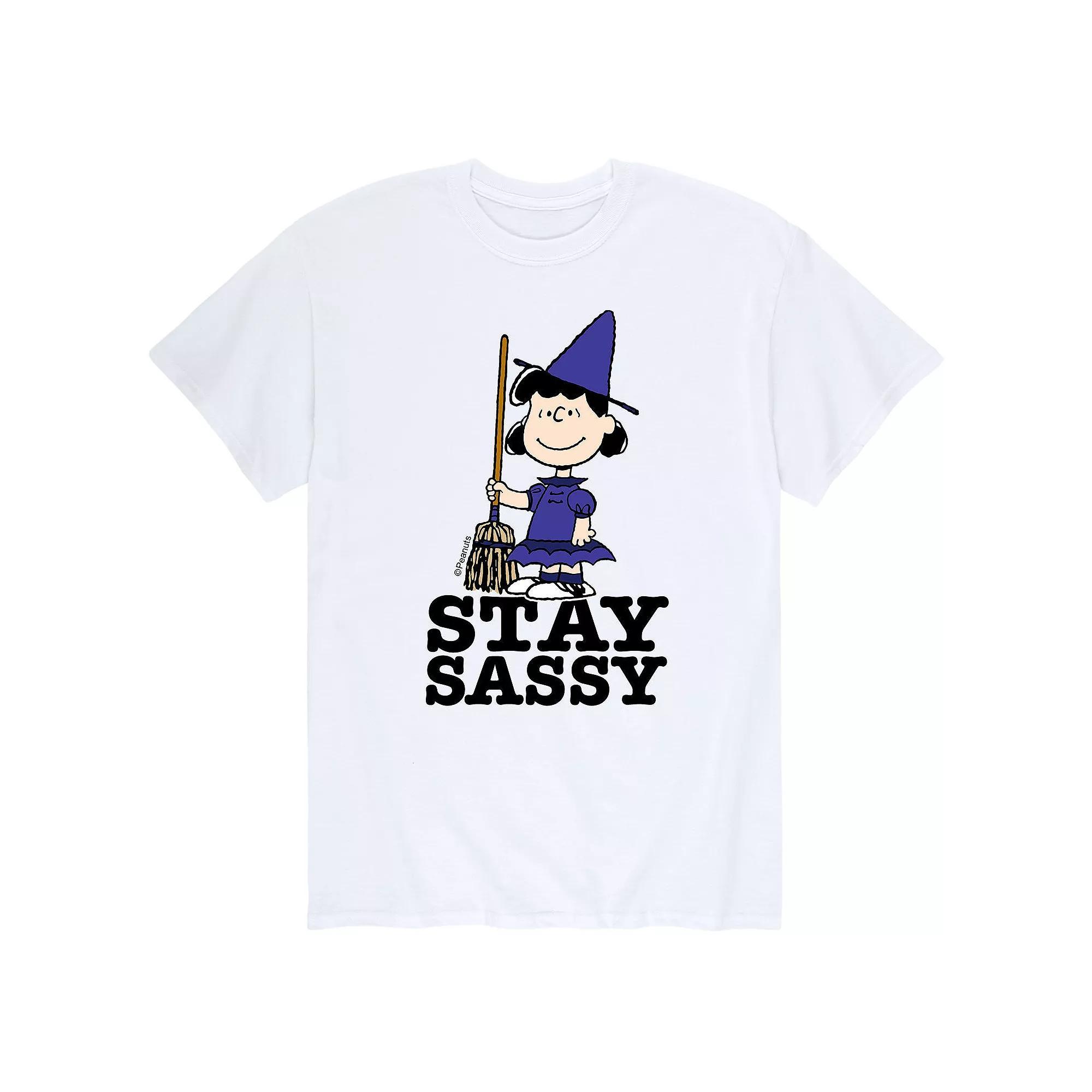 Mens Peanuts Lucy Stay Sassy Tee Product Image