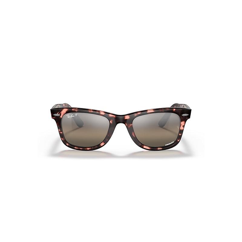 Ray-Ban Original Wayfarer Classic Sunglasses Frame Green Lenses Polarized Product Image