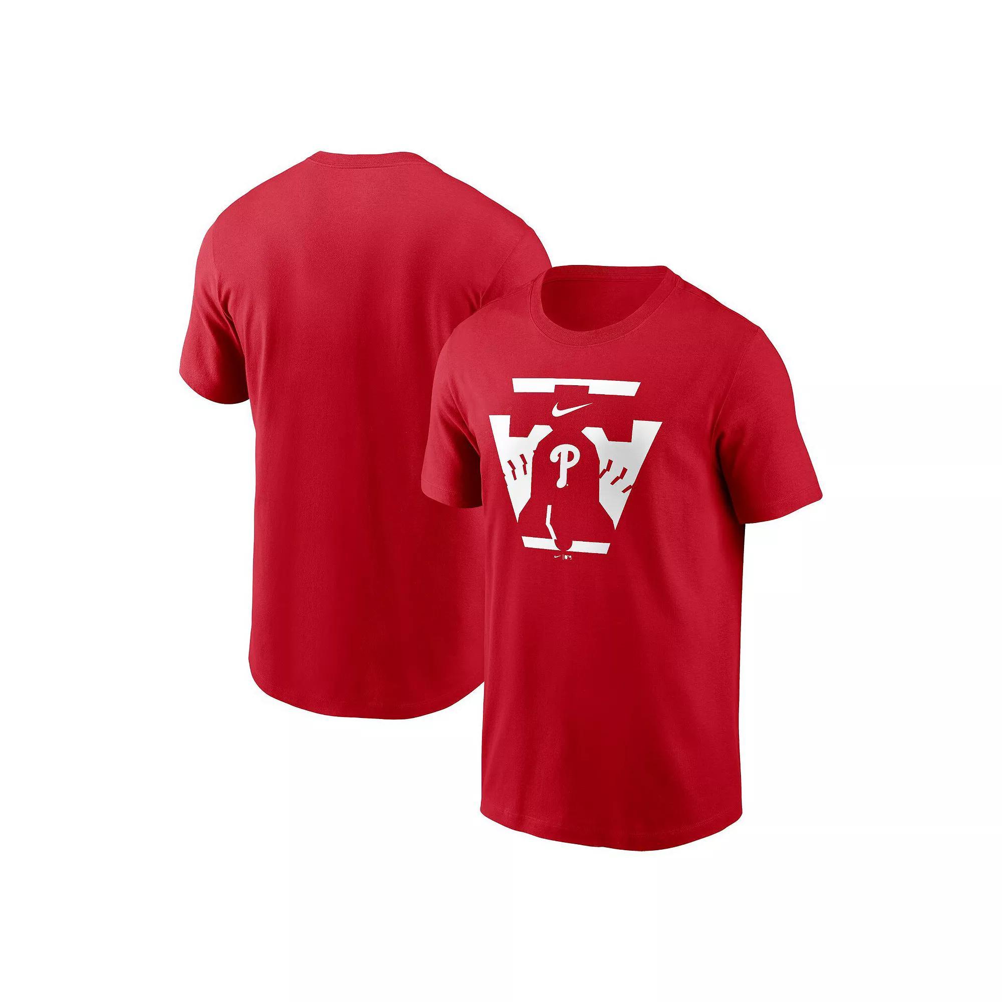 Men's Nike Red Georgia Bulldogs Softball Drop T-Shirt, Size: XL Product Image