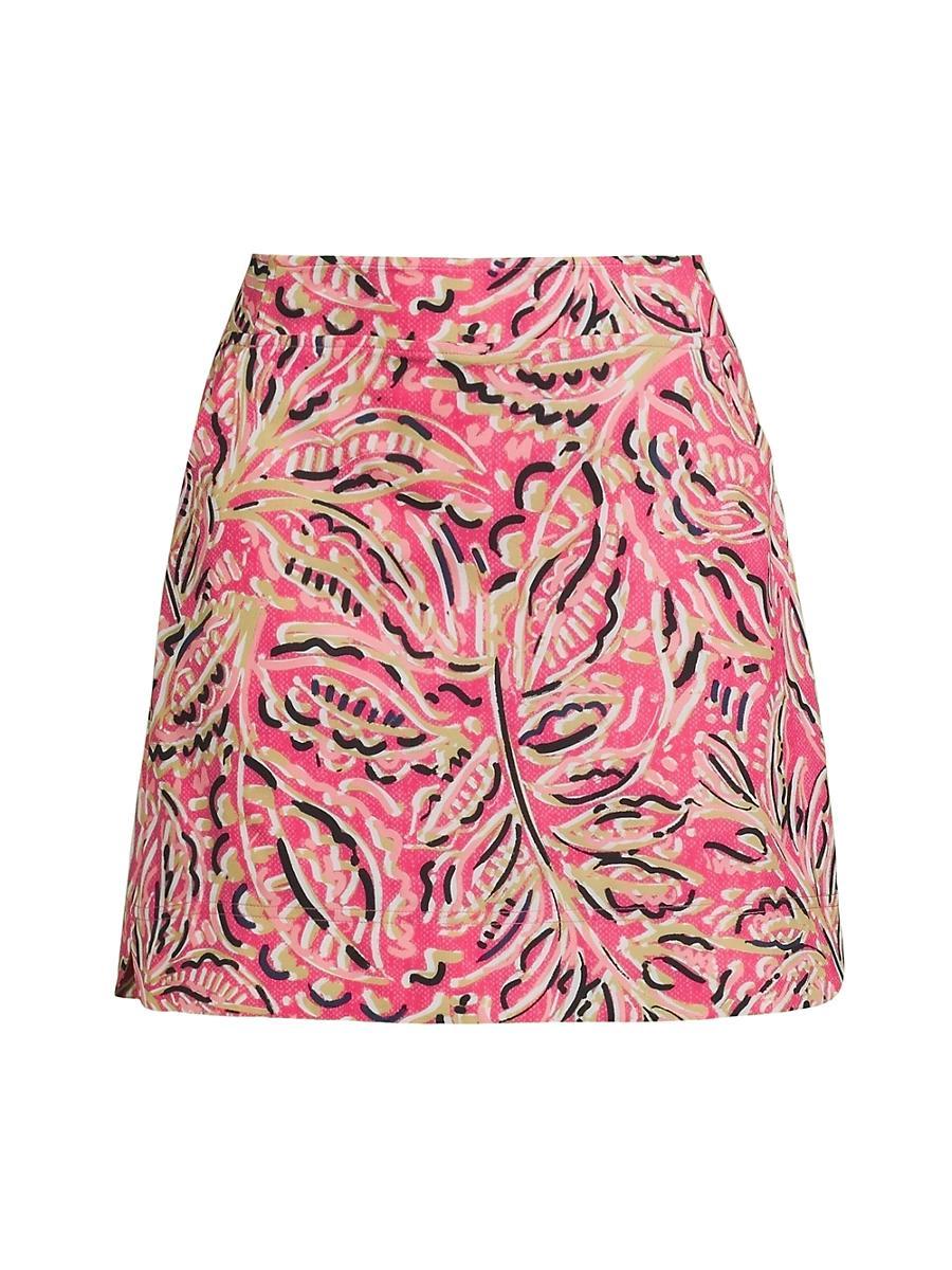 Womens Tech Stretch Shadow Floral Skort Product Image