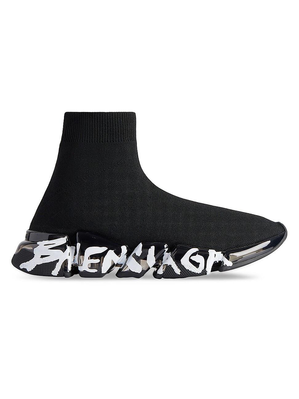 Womens Speed 2.0 Full Clear Sole Graffiti Recycled Knit Sneakers Product Image