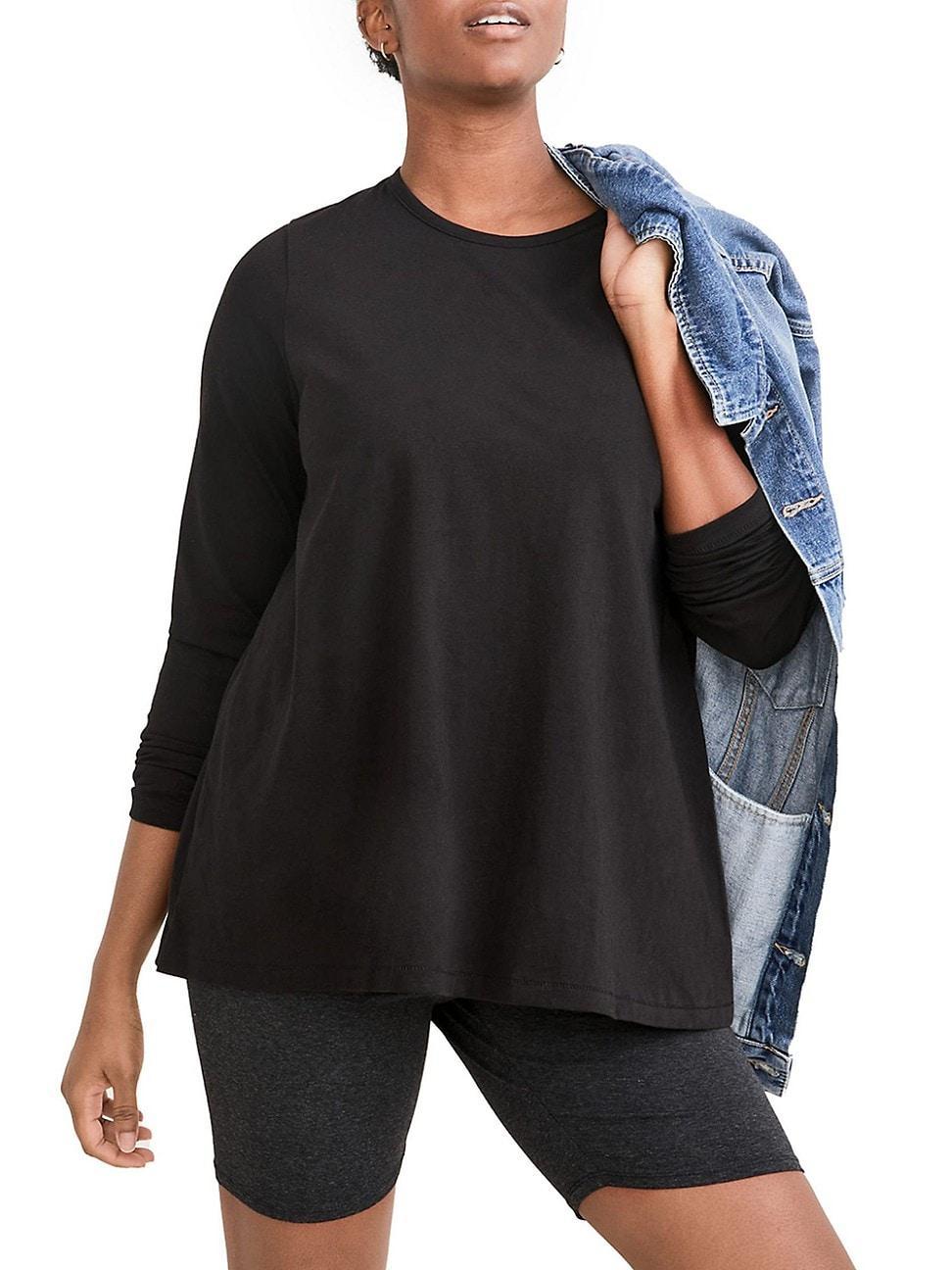 Hatch Collection Long Sleeve Maternity T-Shirt Product Image