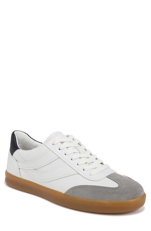 Vince Mens Oasis Leather Lace Up Sneakers Product Image