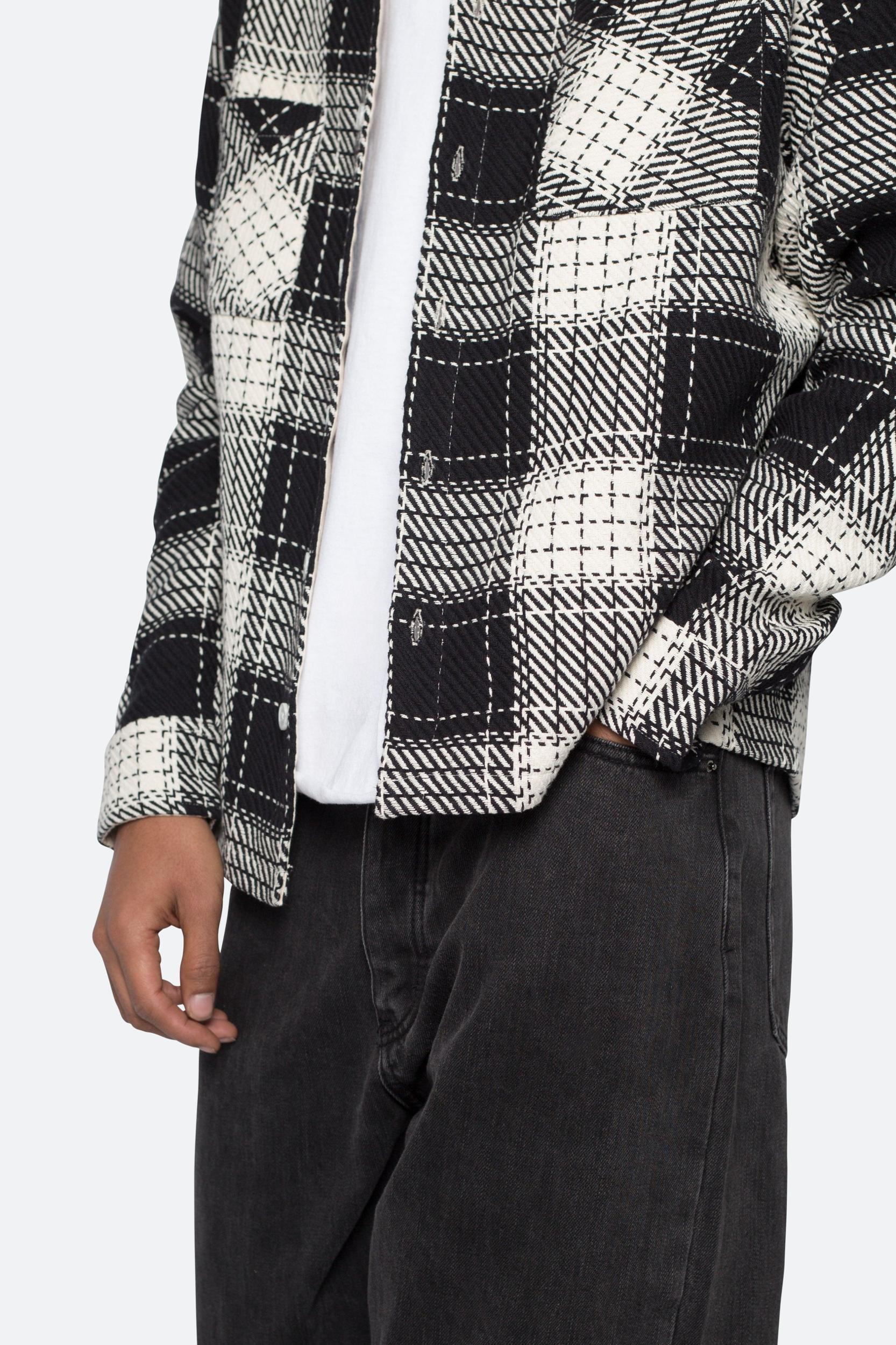 Classic Flannel Shirt - Black Product Image