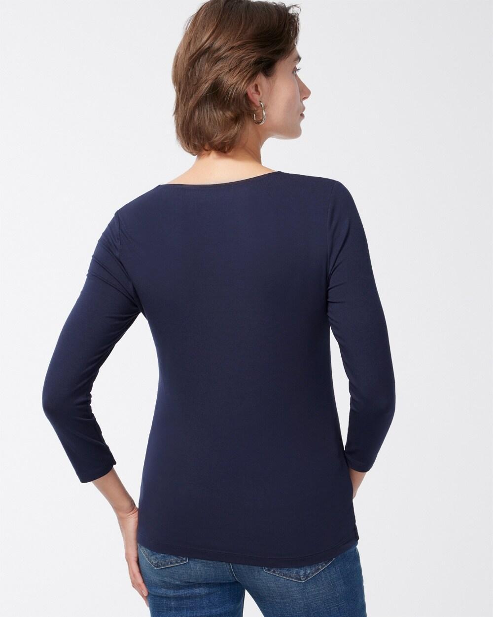Touch of Cool™ Square Neck Tee Product Image