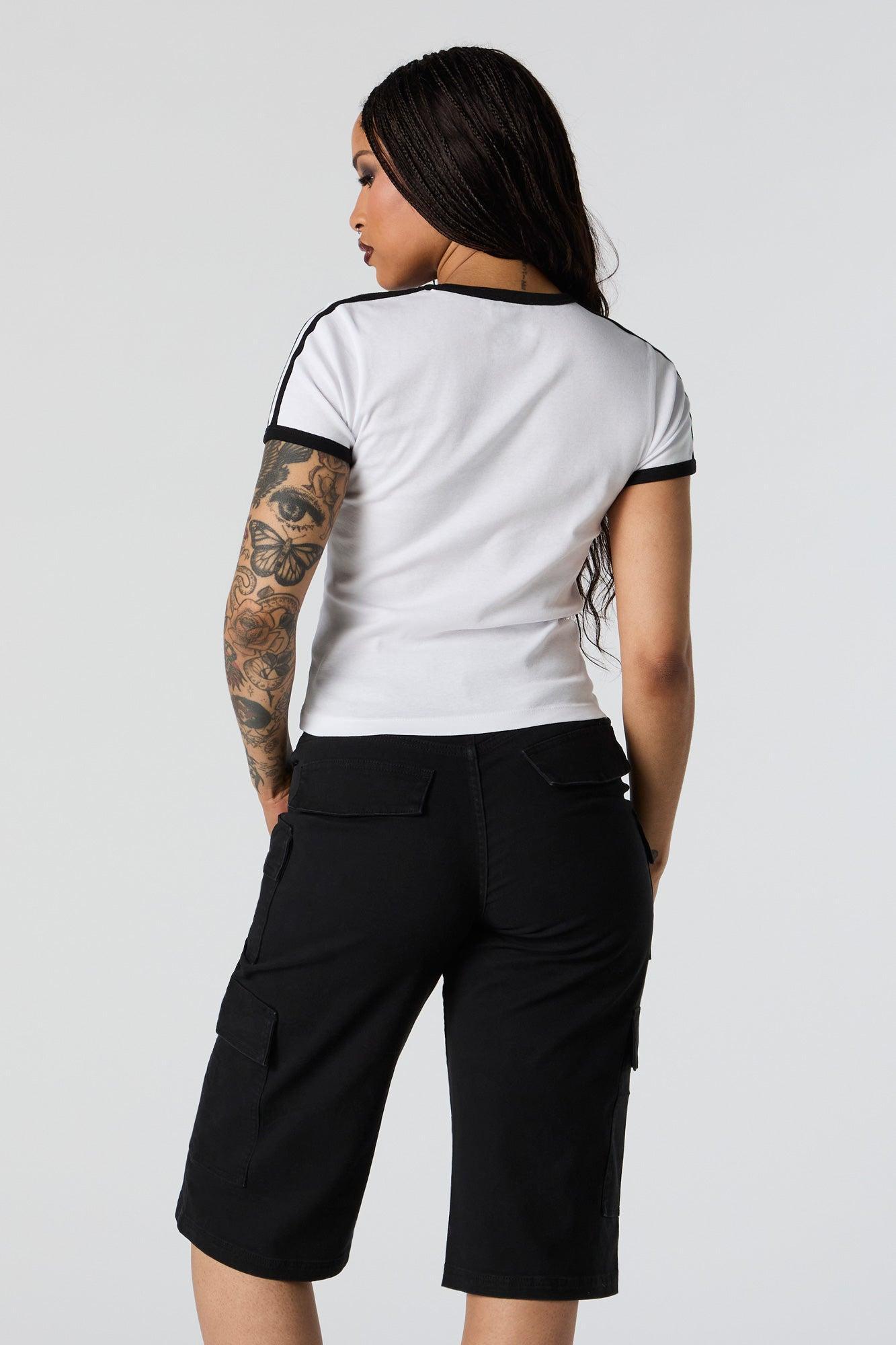 Multi Pocket Longline Cargo Short Female Product Image