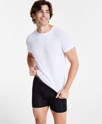 Calvin Klein Underwear Cotton Classics Crew Neck 5-Pack Men's Clothing Product Image