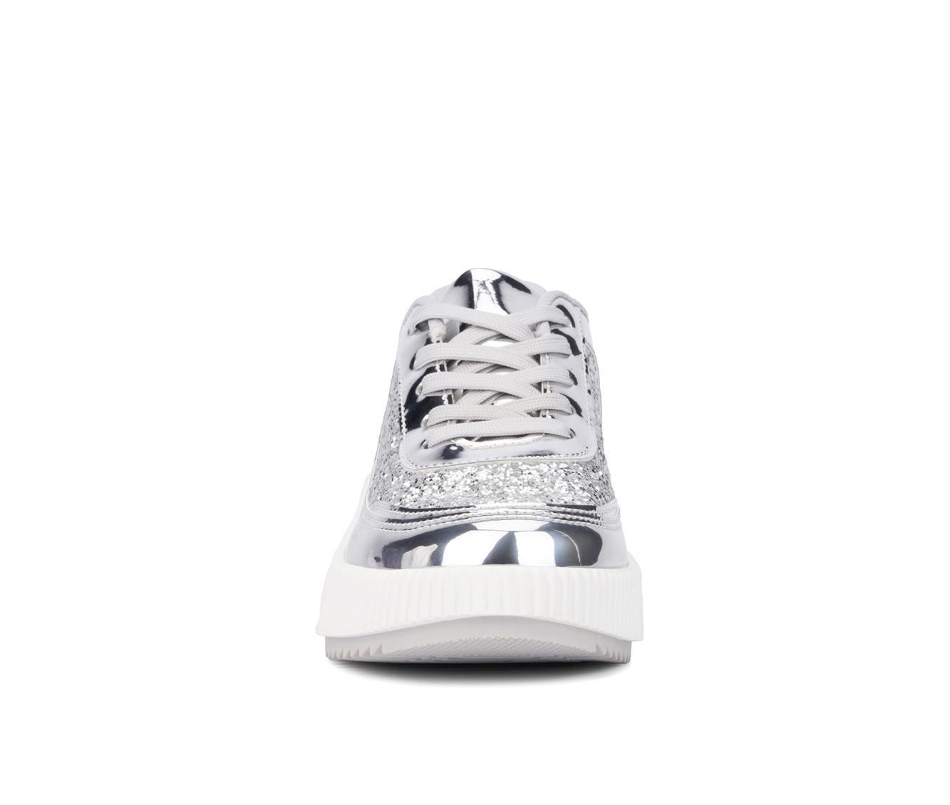 Women's New York and Company Tana Wedge Platform Sneakers Product Image