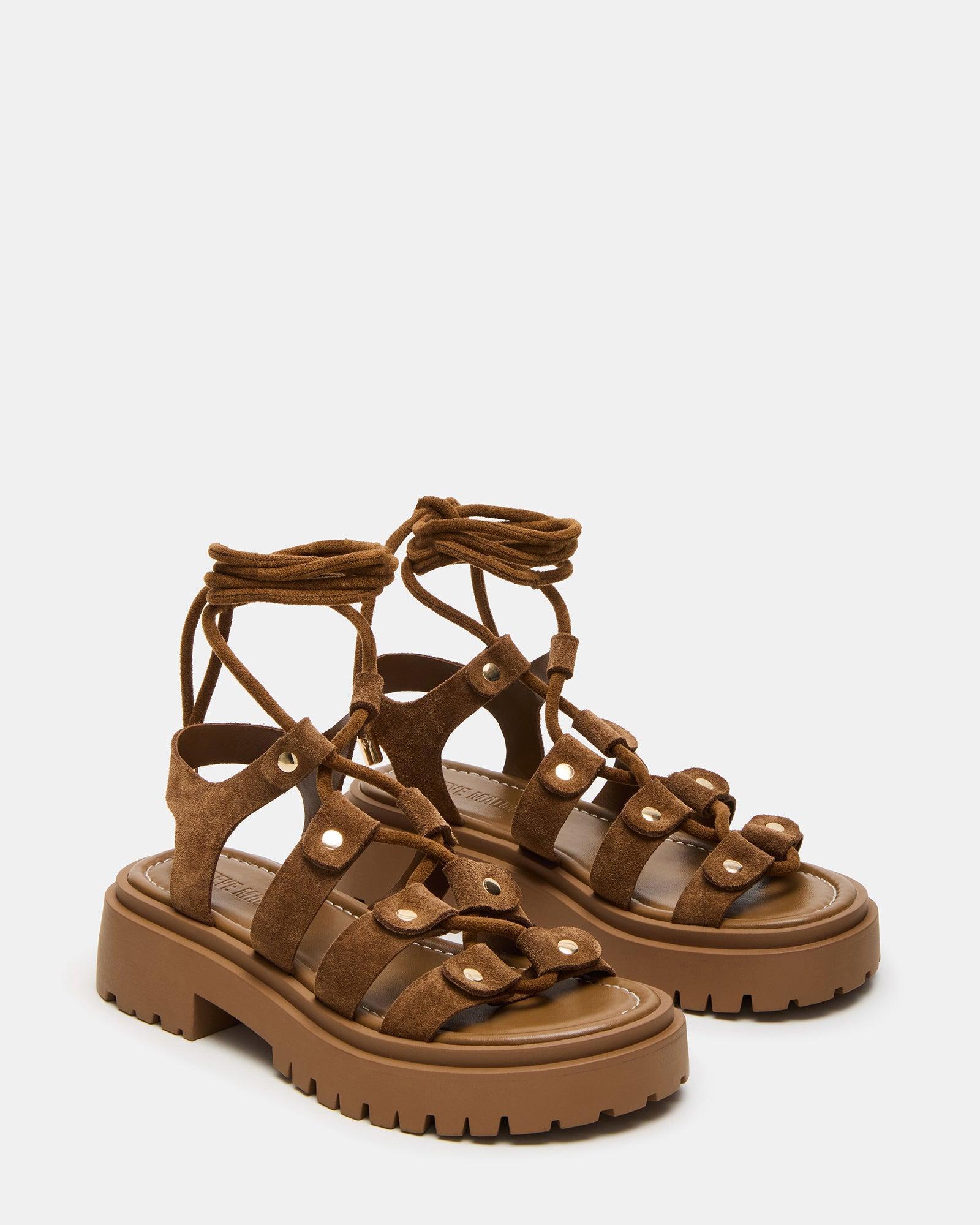 LYRIAN COGNAC SUEDE Female Product Image