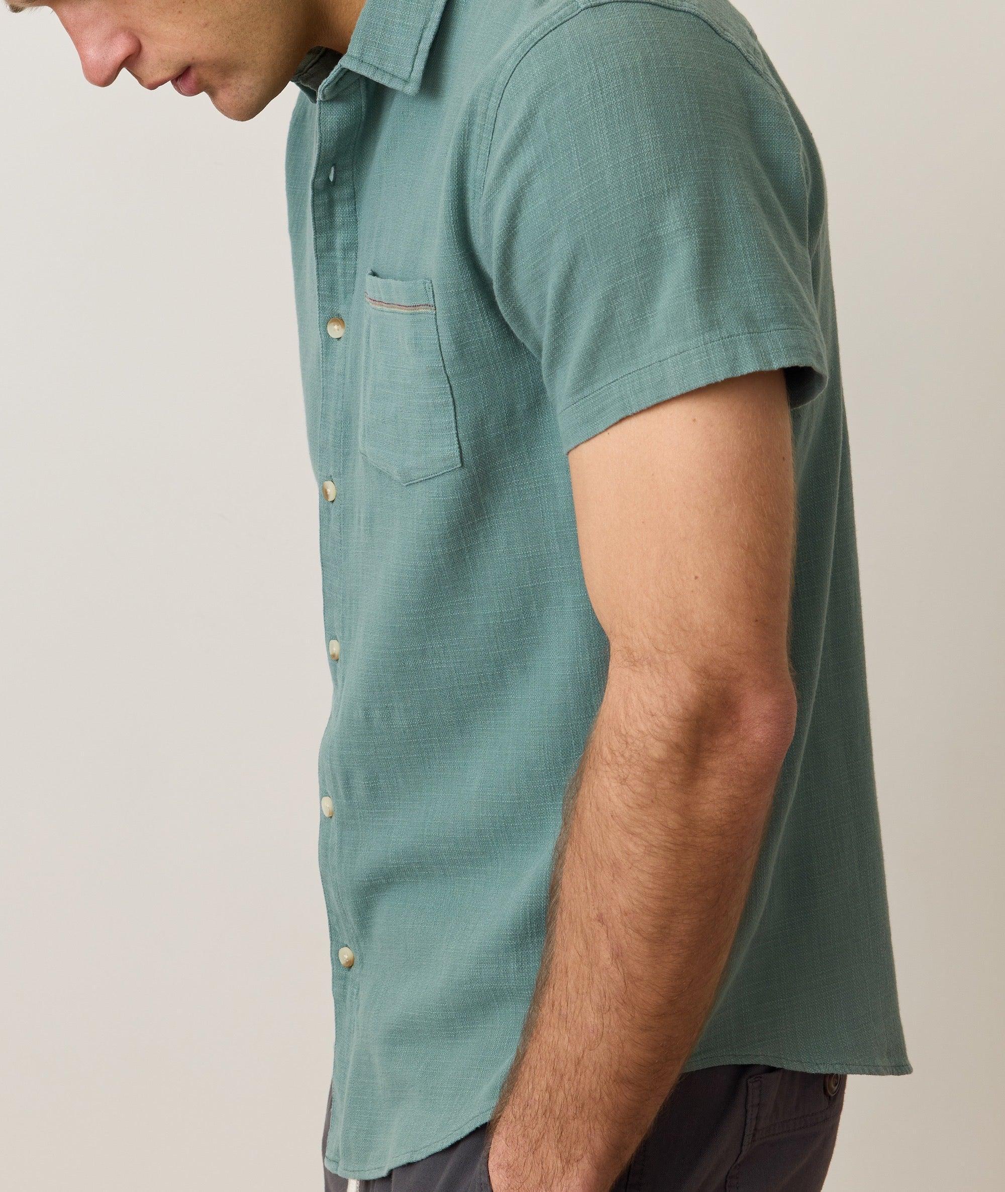 Stretch Selvage Short Sleeve Shirt Product Image