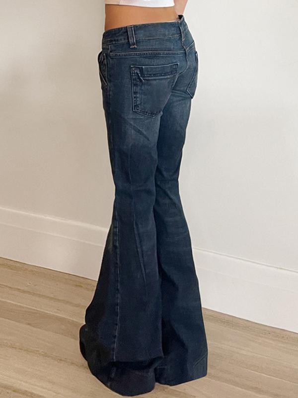 American Vintage Hottie Wash Flare Jeans Product Image