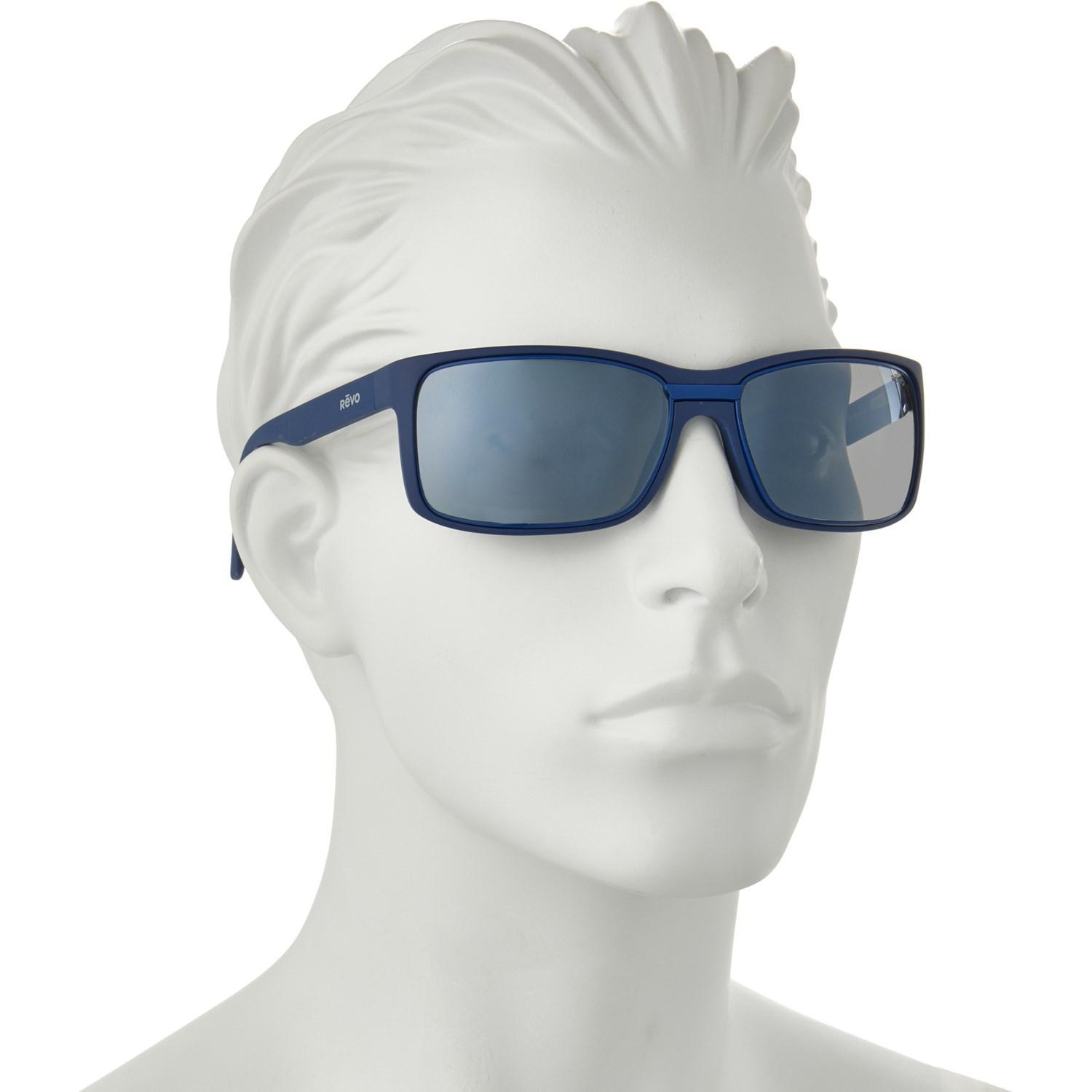 Revo Made in Japan Eclipse Wraparound Sunglasses - Polarized Mirror Lenses Product Image