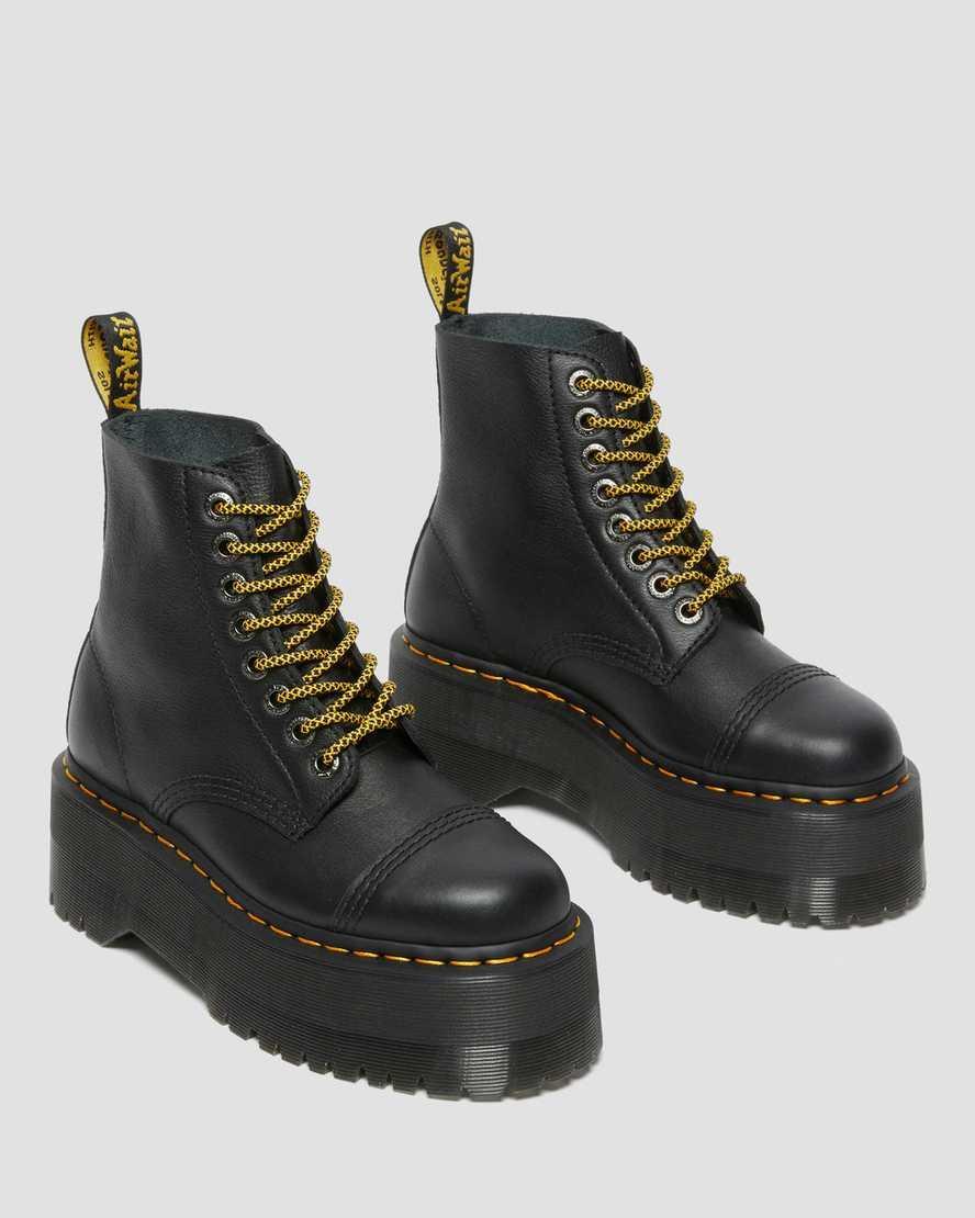 Sinclair Max Pisa Leather Platform Boots Product Image