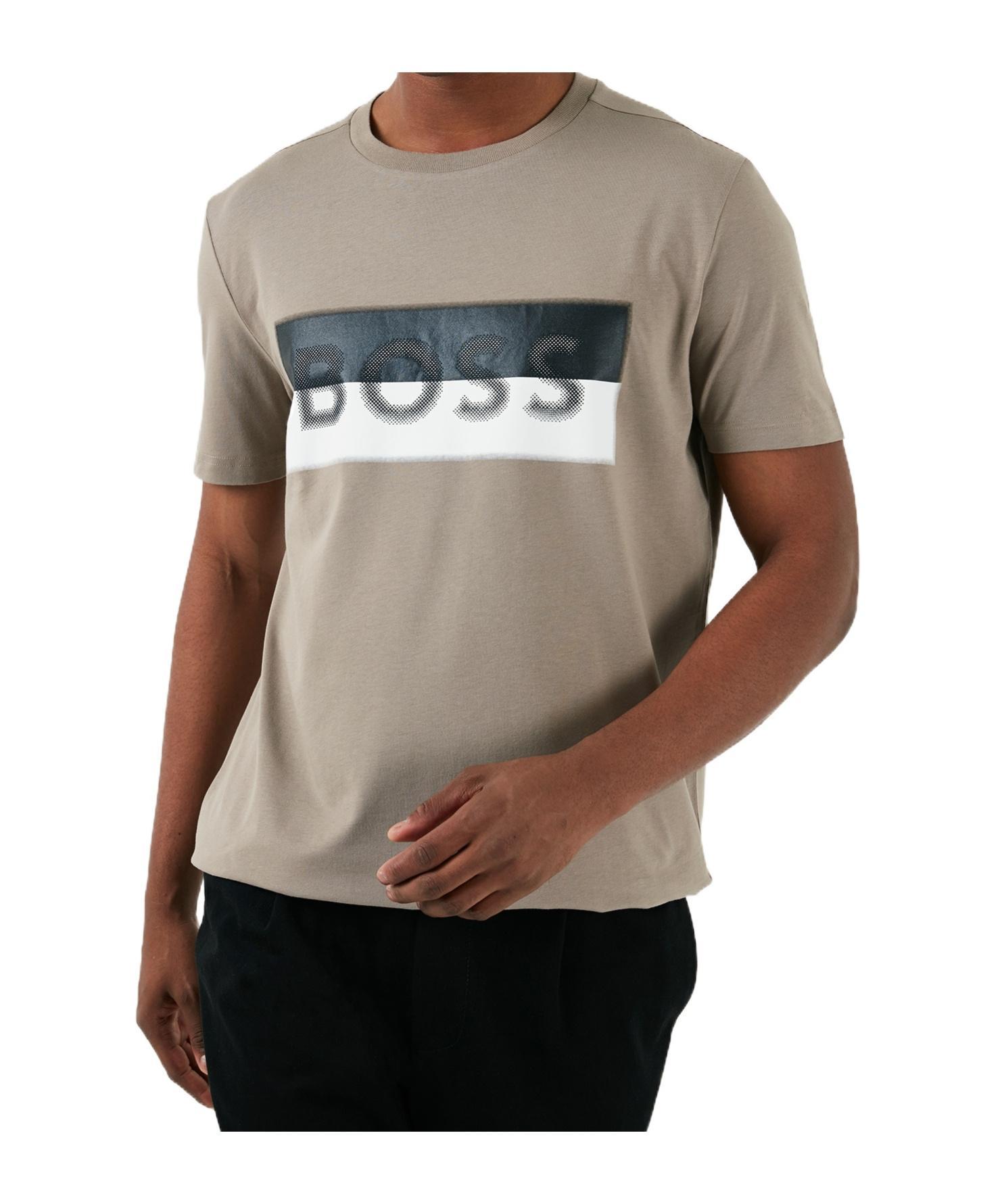 HUGO BOSS Short-sleeved T-shirt In Multicolor Product Image