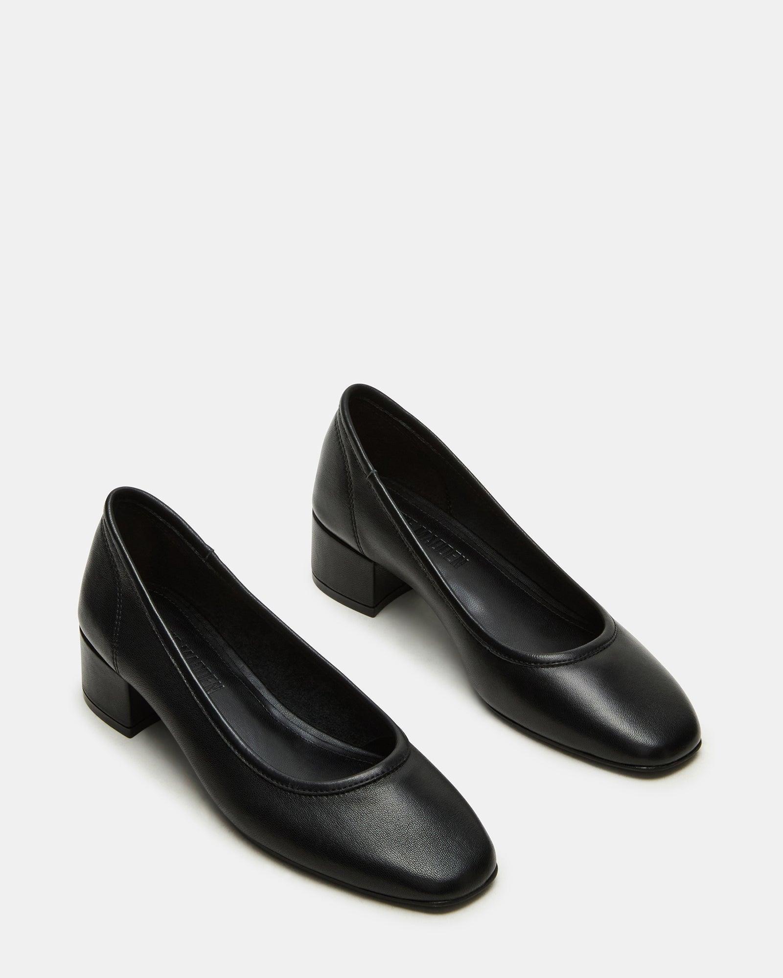 MOLLIE BLACK LEATHER Female Product Image