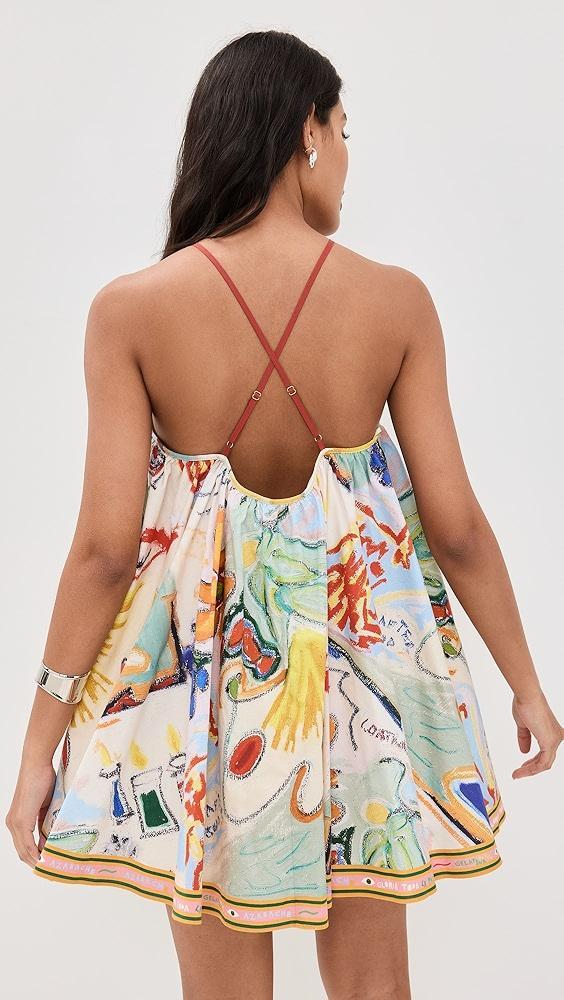 ALÉMAIS La Charrasca Halter Mini Dress | Shopbop Product Image