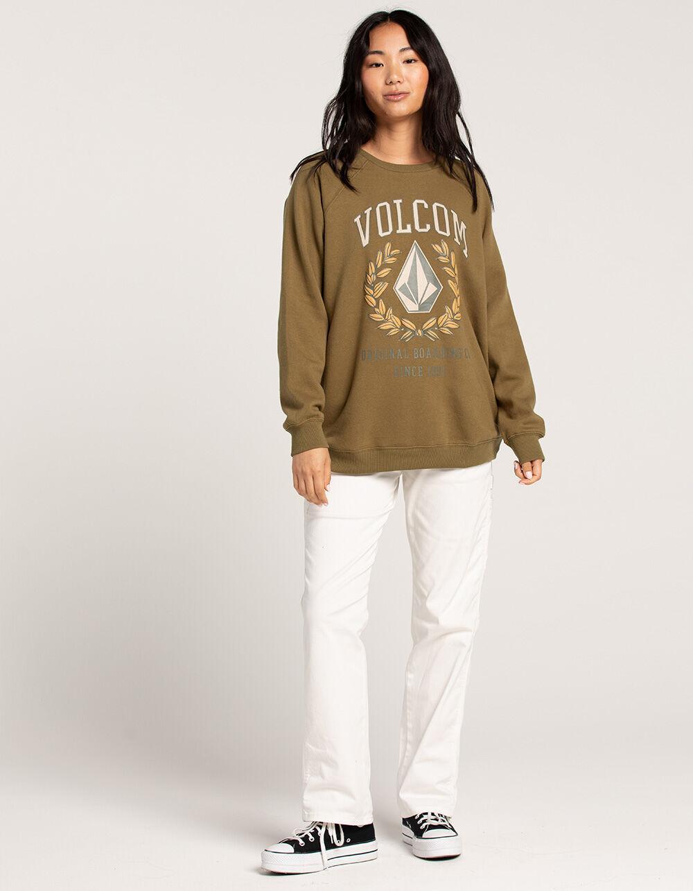 VOLCOM Stone Magic Womens Boyfriend Crewneck Sweatshirt Product Image
