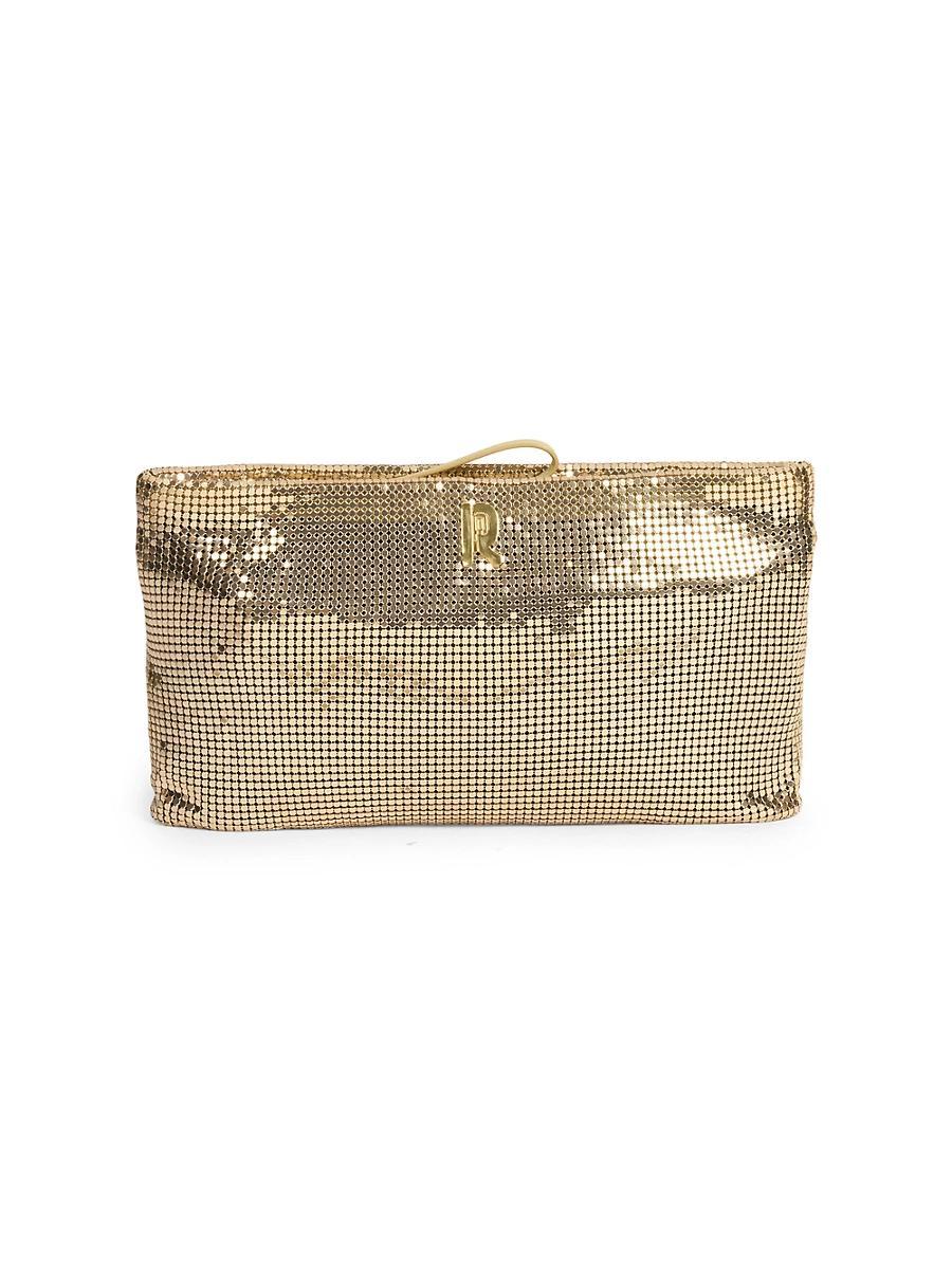 Womens Brass & Leather Pochette Product Image