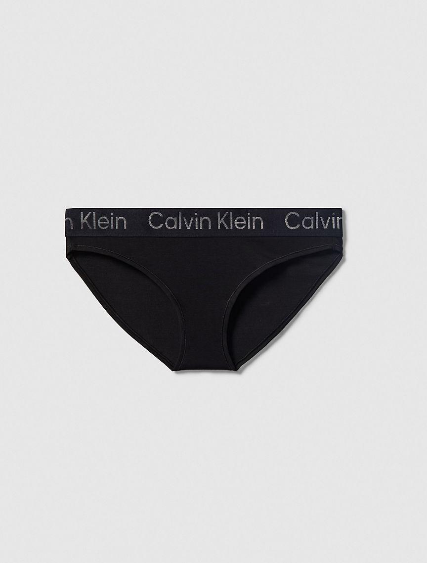 Calvin Klein Womens Icon Cotton Modal Bikini - Black - XS Product Image