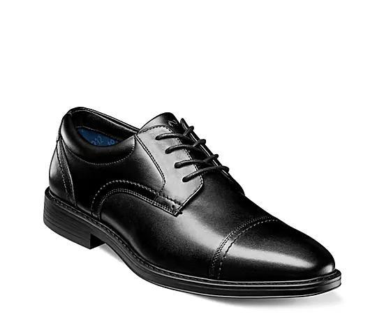 Nunn Bush Centro Flex Mens Cap Toe Oxford Dress Shoes Red Product Image