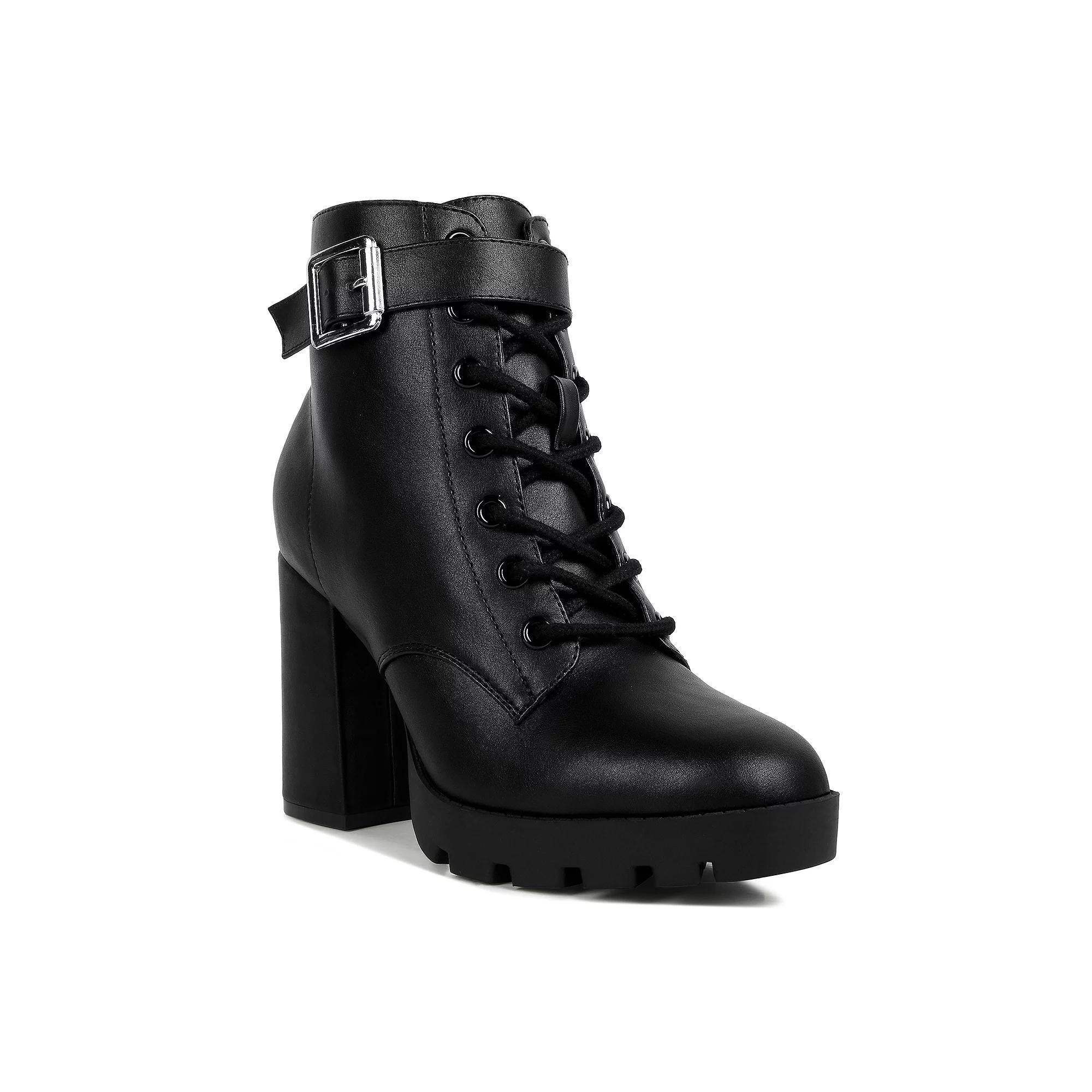 London Rag Grahams Womens Heeled Ankle Boots Product Image