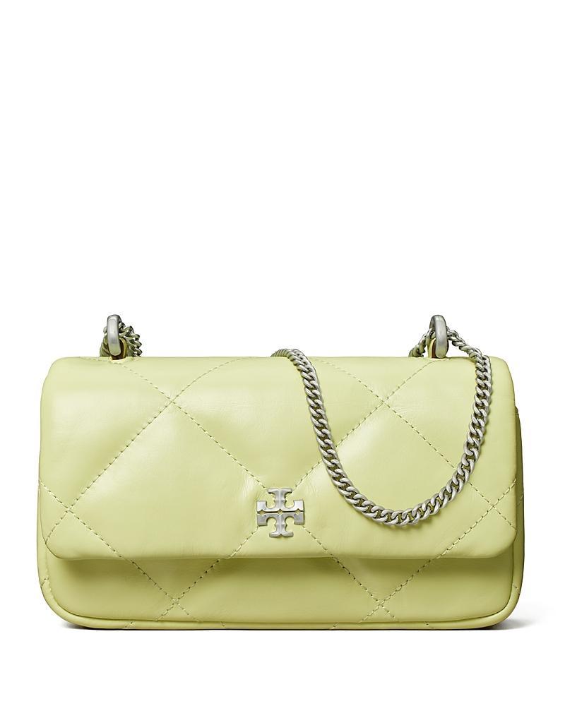 Tory Burch Mini Kira Diamond Quilted Leather Flap Bag Product Image