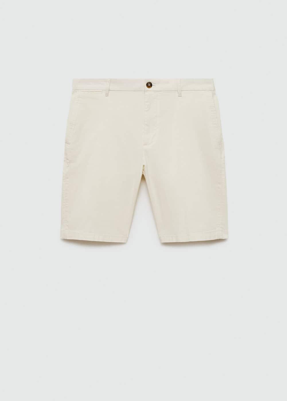 Mango Mens Slim-Fit Bermuda Shorts Product Image