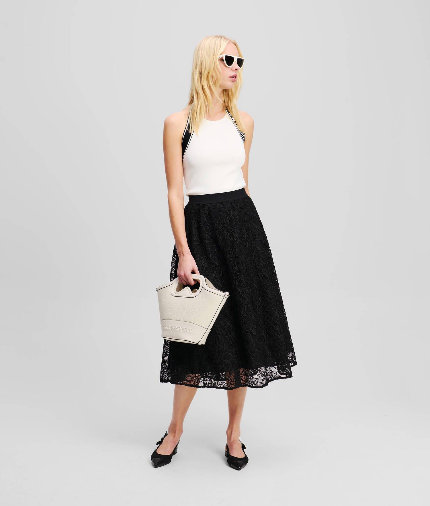 ORCHID EMBROIDERY SKIRT  Product Image