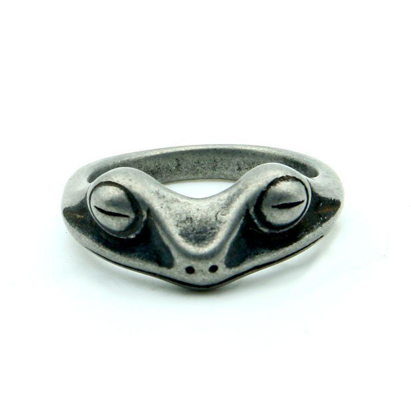 Frog Stainless Steel Ring Product Image