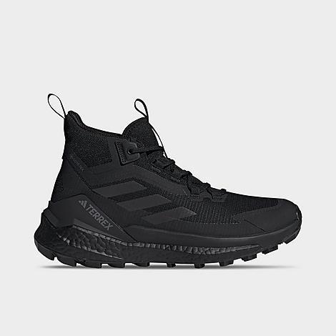 adidas Mens Terrex Free Hiker 2 GORE-TEX Hiking Shoes in Black/Grey Product Image