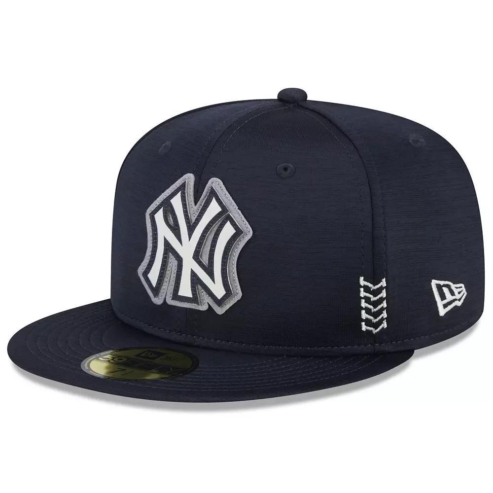 Men's New Era Navy New York Yankees 2024 Clubhouse 59FIFTY Fitted Hat, Size: 7 1/8, Blue Product Image